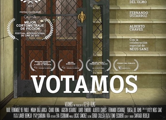 Votamos, un cortometraje  nominado a los Goya que coloca la salud mental sobre la mesa